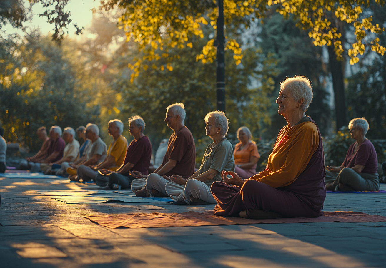 Фонове зображення йоги